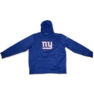 Nike New York Giants Blue Hoodie